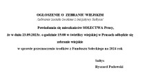 Prusy: zebranie wiejskie