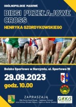 Zaproszenie na Ogólnopolskie Masowe Biegi Przełajowe Cross Henryka Szordykowskiego
