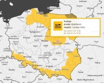 Ostrzeżenie meteorologiczne - roztopy