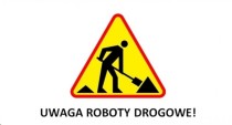 Uwaga roboty drogowe