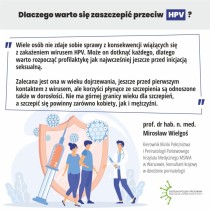 Bezpłatne szczepienia przeciw wirusowi HPV 