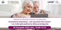 Webinarium dla Seniorów