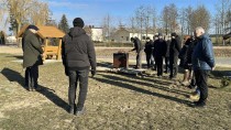 Dębień: odbiór końcowy zbiornika retencyjnego
