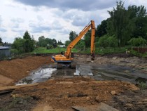 Trwają prace na zbiorniku w Koszelewach