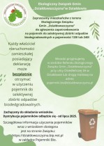 Bezpłatne pojemniki do selektywnej zbiórki odpadów biodegradowalnych