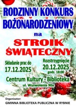 Rodzinne Stroiki Świąteczne – Konkurs