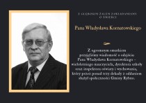 Z głębokim żalem zawiadamiamy o śmierci Pana Władysława Kornatowskiego