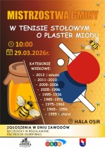 Turniej Tenisa Stołowego w Rybnie
