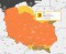 Tekst alternatywny: Ostrzeżenie meteorologiczne - upały