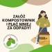 Załóż kompostownik i płać mniej za odpady