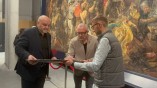 Tekst alternatywny: Wizyta przyjaciół z Gminy Rybno
