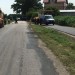 Trwa wylewanie asfaltu na ścieżce Rybno-Dębień