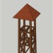 Żabiny: Wieża alarmowa przy remizie