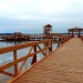 Otwarcie pomostu na jeziorze Rumian
