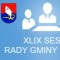 Tekst alternatywny: XLIX sesja Rady Gminy Rybno