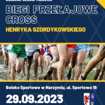 Zaproszenie na Ogólnopolskie Masowe Biegi Przełajowe Cross Henryka Szordykowskiego