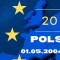 Tekst alternatywny: 20 rocznica przystąpienia Polski do UE