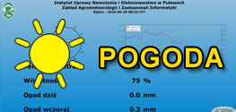 Dane ze stacji meteorologicznej w Rumianie